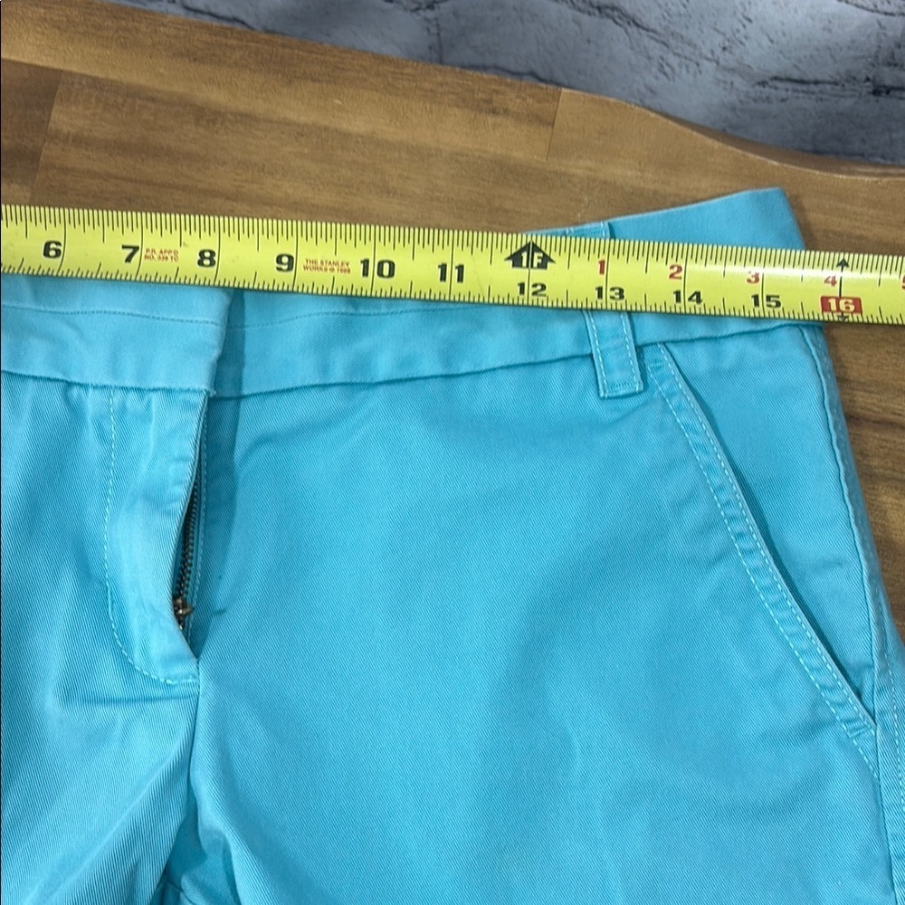 J. Crew Blue Bermuda Shorts Classic Cotton Blend - Picture 6 of 7